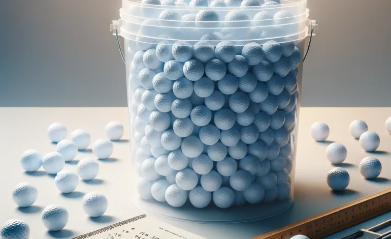 How Many Golf Balls Fit In A 5-gallon Bucket